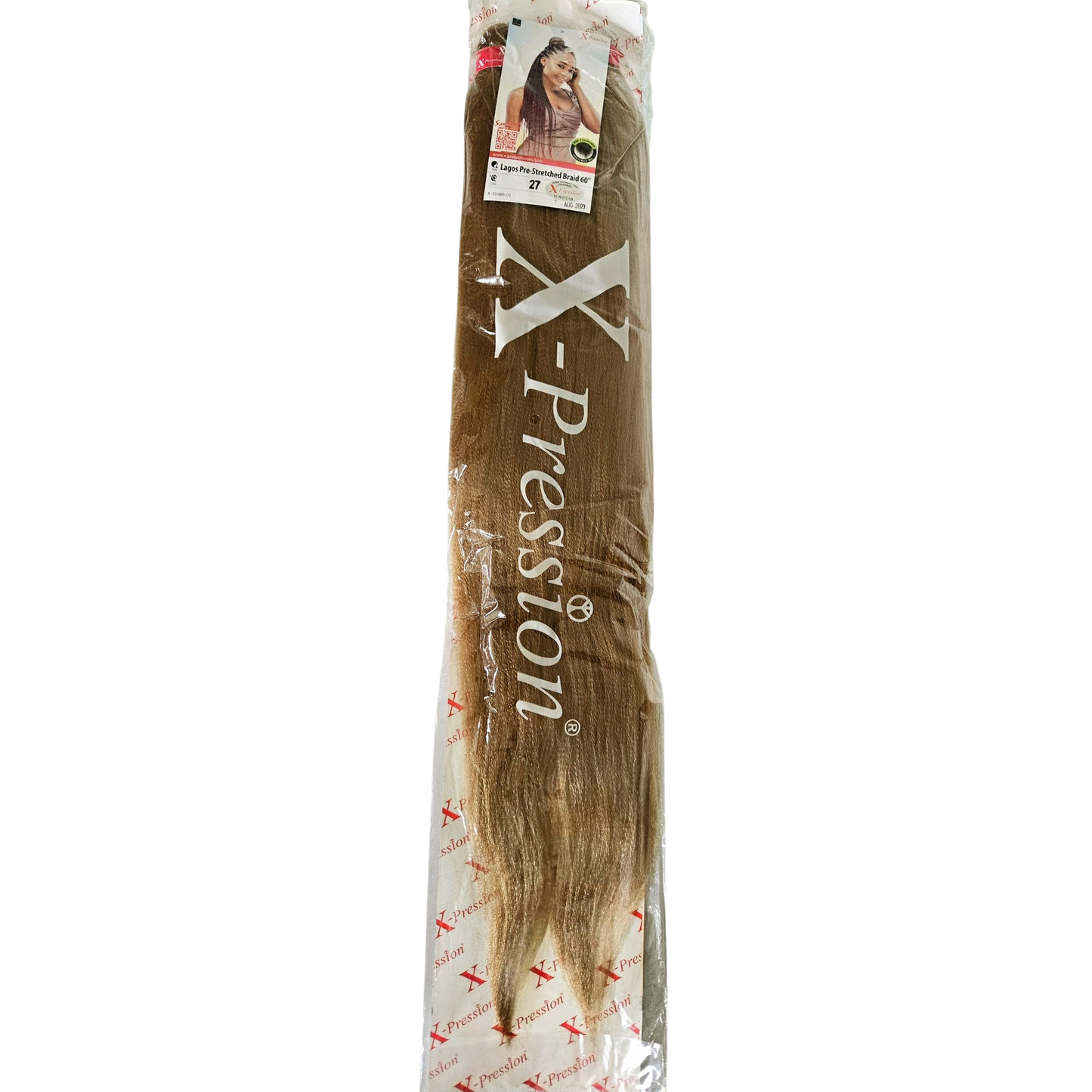 X-PRESSION LAGOS Pre-Stretched, Braiding Hair 60"