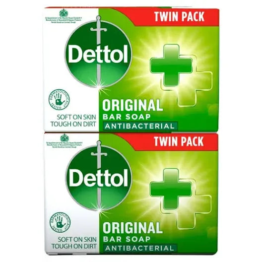 Dettol Antibacterial Original Bar Soap 100g x2