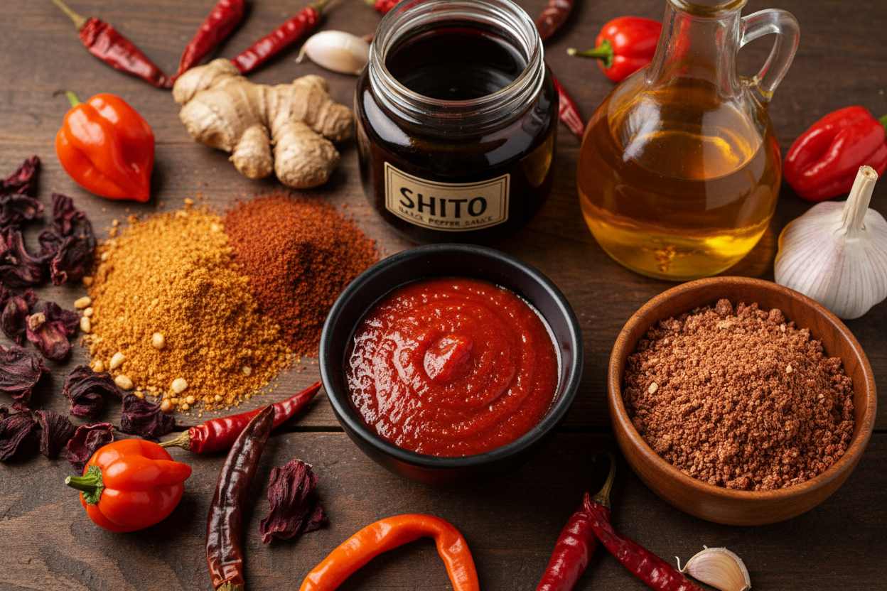 Food cupboard, Condiments & Sauces