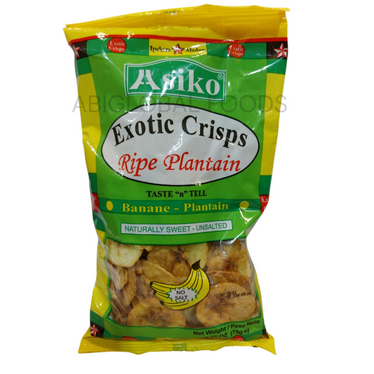 Asiko Exotic Crisps Ripe Plantain