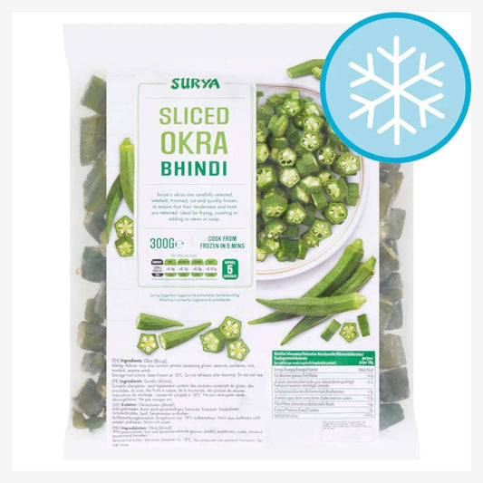 Surya Sliced Okra Bhindi 300g
