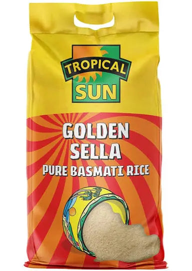 Golden Sella Basmati Rice - Tropical Sun 5kg